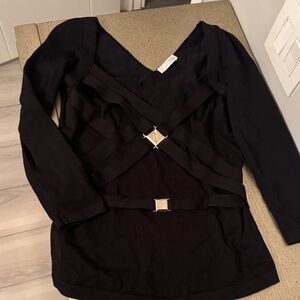 Versace collection black top